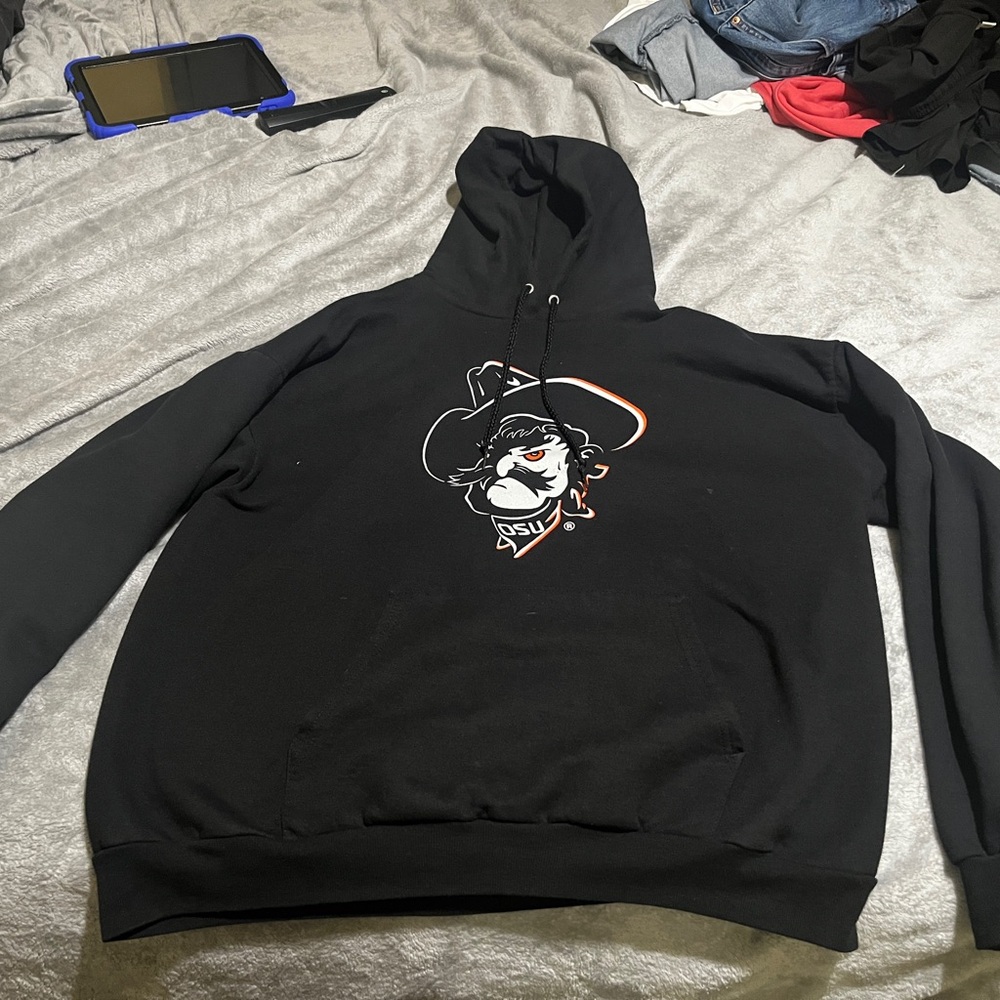 Hanes Oklahoma State Cowboys black hoodie XL